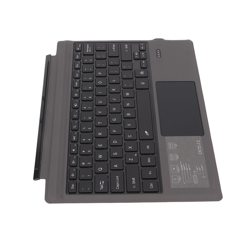 Bluetooth Wireless Keyboard with Touchpad Colorful Backlight Ultrathin Tablet Bluetooth