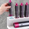 Zenymb Wall Mount Holder for Dyson Airwrap Styler, White Storage