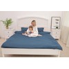 Poligino Bed Linen 2-Piece Brushed Microfibre Duvet Cover 155 x