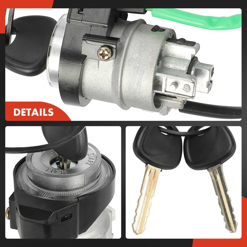 A-Premium Ignition Lock Cylinder with 2 keys Compatible with Hyundai