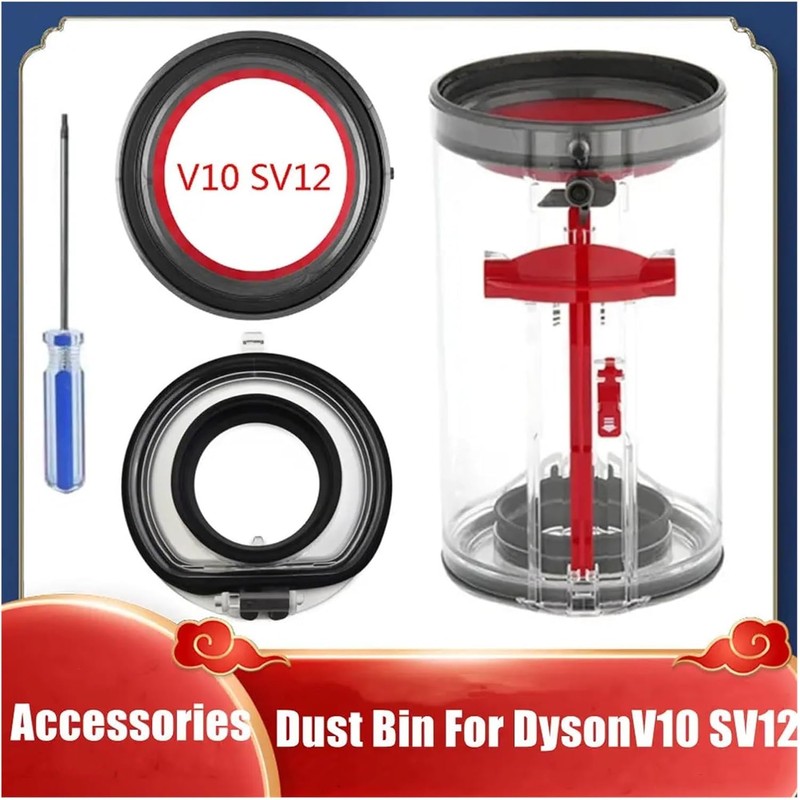 VEADONS Depósito de Polvo y Anillo de Sellado Compatible con