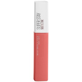 Maybelline New York Lipstick, Super Stay Matte Ink City Edition, Liquid, Matte and Long-Lasting, No. 130 Self-Starter, 5 ml