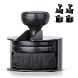 BABYSHEEP Car Tire Shine Applicator,Vegan Tire Shine Brush with Stand for Auto Detailing Cleaning Service,Black (2pc)