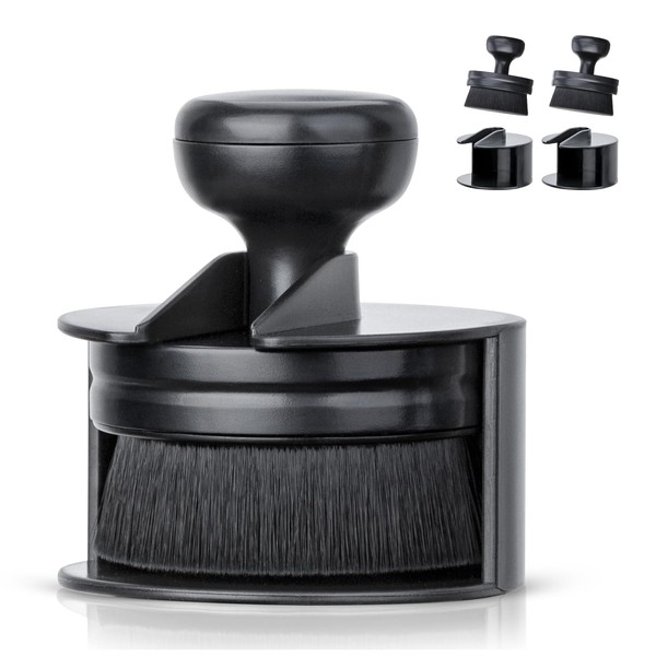 BABYSHEEP Car Tire Shine Applicator,Vegan Tire Shine Brush with Stand