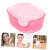Mikinona 2pcs Foundation Brush Makeup Cosmetics Powder Cheeks Multifunctional Cover