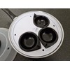 3 Cups Egg Poacher Pan Stainless Steel With Plastic Vented