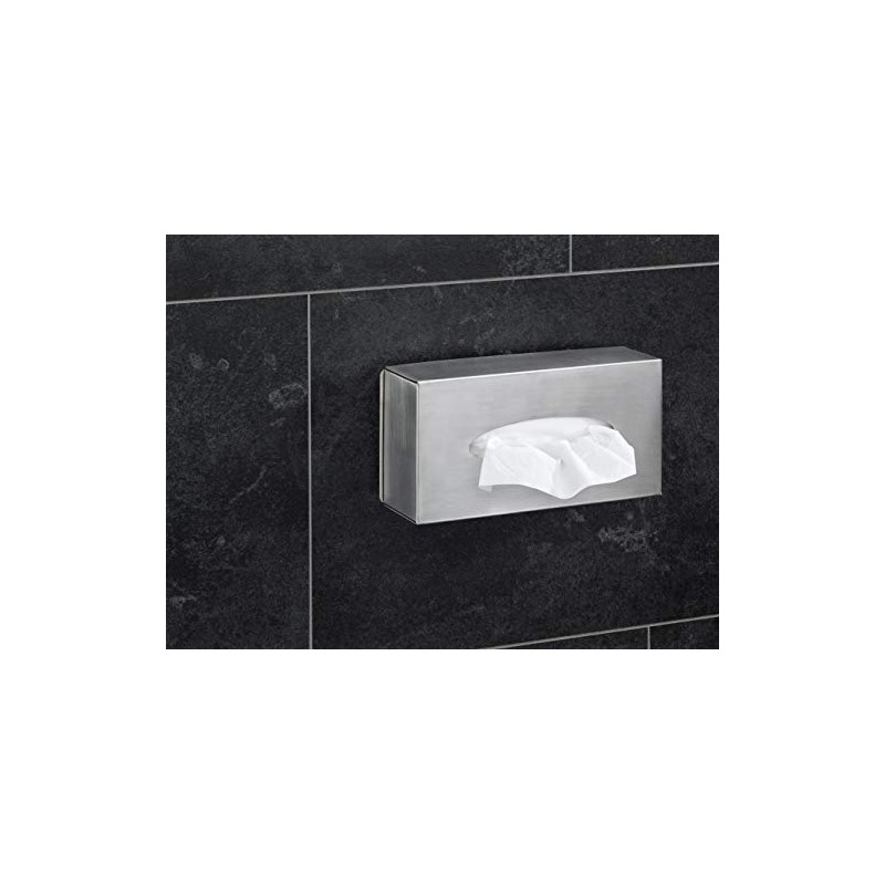 AMARE Tissue Box, Stainless Steel, stainlesssteel, Kosmetiktücherbox