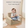 Jouha Toddle & Kids Chair,2-in-1 Soft Toddler Couches That Fold