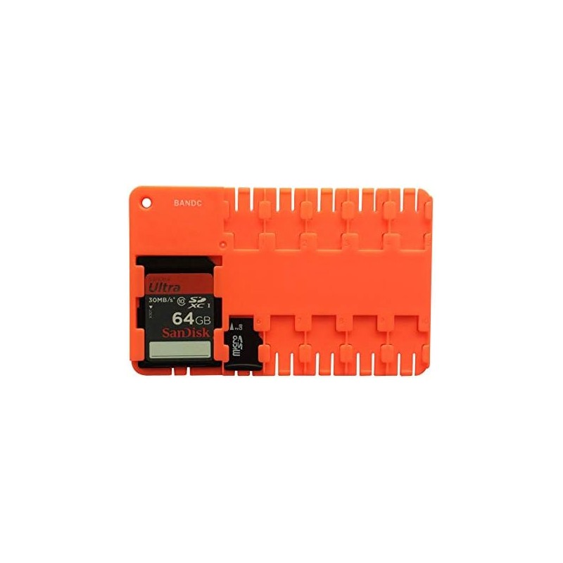 Bandc - 2 fundas para tarjetas micro Sd/sdhc/sdxc (tarjeta de