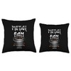 Dutch Oven BBQ Metal Fan Design Dutch Oven Throw Pillow