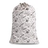 SANFERGE - Bolsa de lavandería extragrande con cordón y asa,