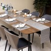 Myir JUN Table Runner, Washable Table Runner Roll Table Ribbon