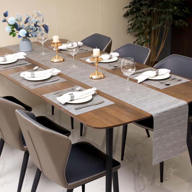 Myir JUN Table Runner, Washable Table Runner Roll Table Ribbon