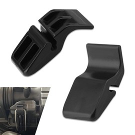 Fluher 2 PCS Car Filter Housing Clip, Air Filter Accessory Clip, 1.18" x 0.63" Car Filter Cover Clip, Compatible with Honda Accord Odyssey Fit City Binzhi Xrv (Blcak)