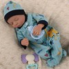 BABESIDE 2 PCS Reborn Baby Doll Clothes with Hat for