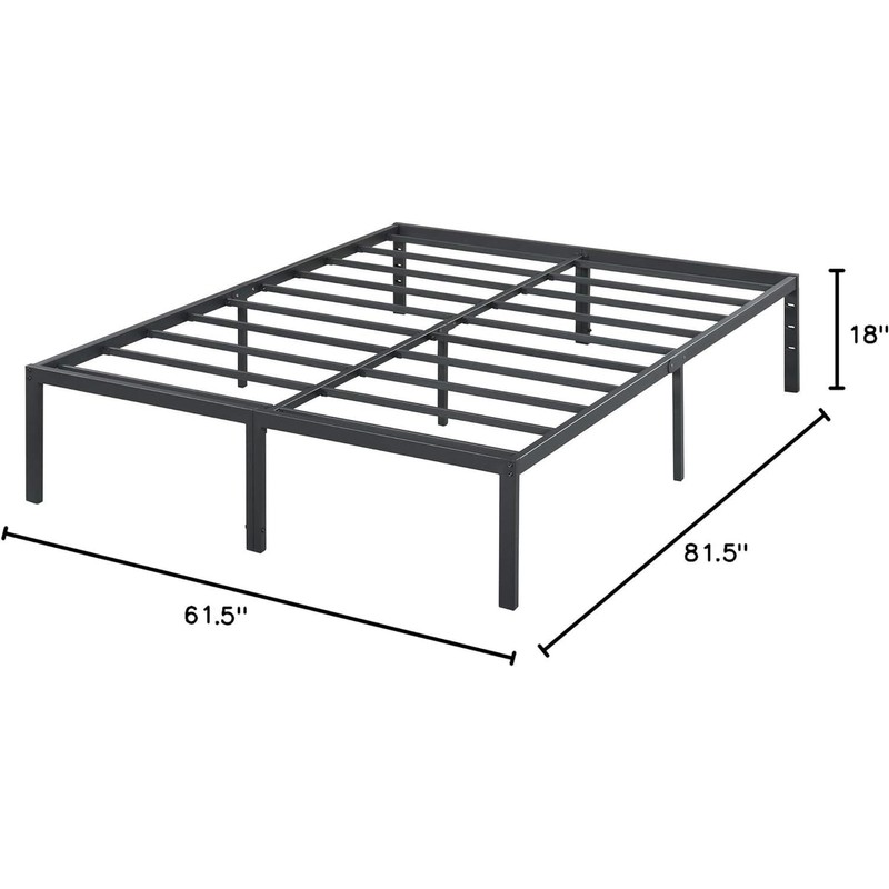 Olee Sleep 18 Inch Heavy Duty Steel Slat Anti-Slip Support,