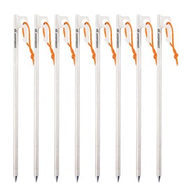 AVOFOREST Pegs (2023 New Development) Titanium Pegs, Laser Integrated Welding, Includes Reflective Materials, Fixed Rope, Ultra Lightweight, High Strength, 7.9 inches (20 cm), 9.8 inches (20 cm), 9.8 inches (20 cm), 6, 8 Pieces, Set of 2, 4, 6, 8 Pieces,