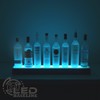 Low Profile Single Step LED Lighted Display Shelf 12"
