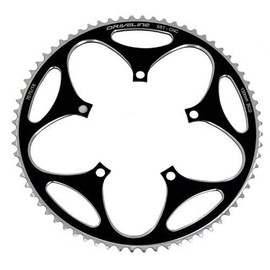Driveline 68T CNC AL7075 Road Bike Bicycle Chainring 68T, BCD 130mm Black, ST1409