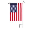 Large Iron Flag and Banner Stand