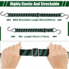 Saintrygo 8 Pcs 80 Inch Adjustable Flat Bungee Cords with