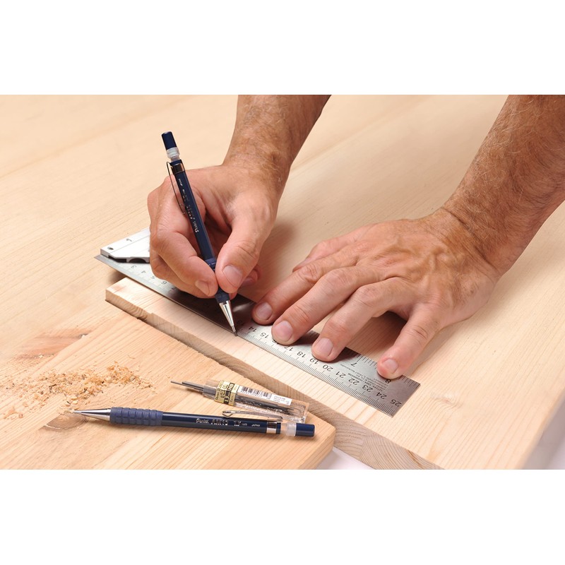 Pentel Pentools AM13 Mechanical Pencil and 1.3mm Leads for Craftsmen