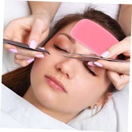 Baluue 4pcs Eyelash Extension Holder Lash Pads for Eyelash Extensions Lash Accessories Cosmetic Eyelash Glue Holder Suction Lash Eye Pads Lash Extension Practice Kit Pink