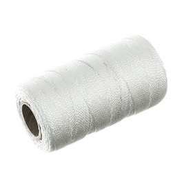 Premium Braided Nylon Seine Twine - 500 Foot - White