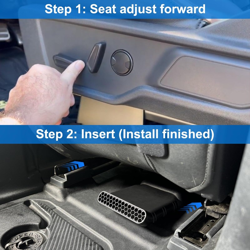 SUNPIE Under Seat Vent Deflectors Compatible with 2021 2022 2023