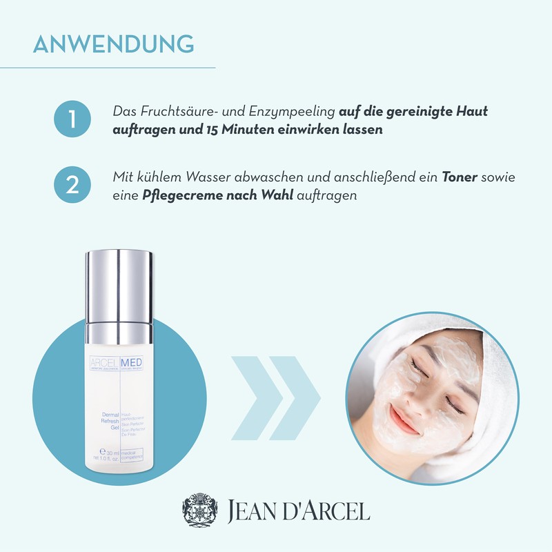 JEAN D'ARCEL Arcelmed Dermal Refresh Gel - Exfoliating - Gentle