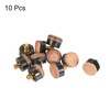 PATIKIL 12mm Dia Screw-on Pool Cue Tips, 10 Pack Billiard