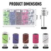 300Pcs Sanding Bands for Nail Drill, 80#120#150#180#240#Grit Sanding Bands with