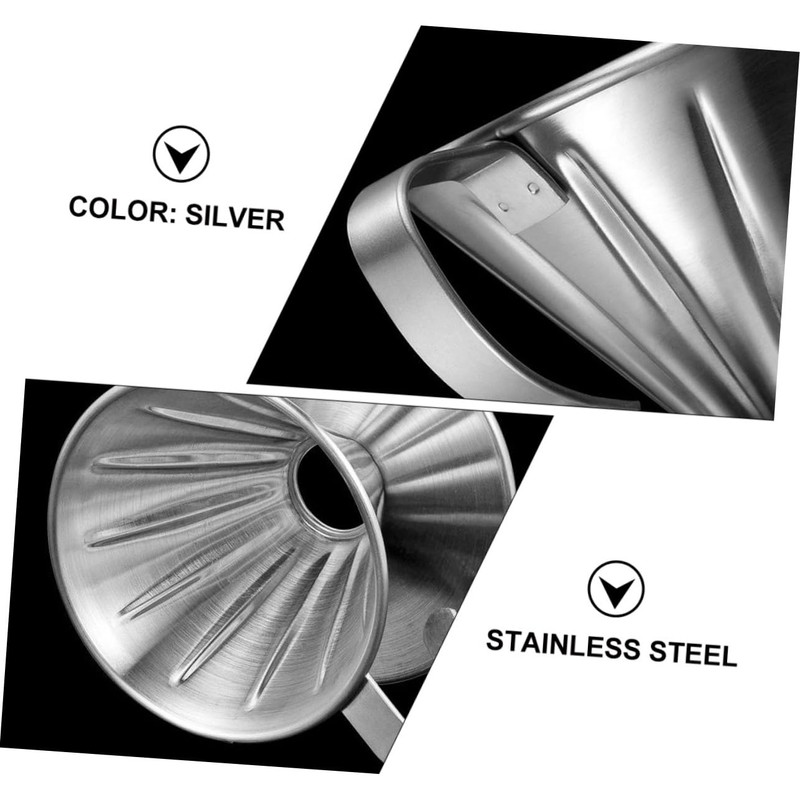 Mipcase Stainless Dripper Shaped Manual Brew Filter Cup for Tea