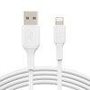 Belkin Belkin BoostCharge Lightning Cable - 9.8ft/3M - MFi Certified Apple iPhone Charger USB to Lightning Cable - iPhone Cable - iPhone Charger Cord - Apple Charger - USB Phone Charger - White