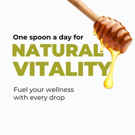 K&A HONEY Angico Blossom | USDA Certified Raw Organic Honey | 100% Pure Brazilian Honey | Rich in Antioxidants & Natural Energy | Unpasteurized | Premium Quality | 8.47 oz