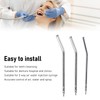 10pcs Oral Care Air Water Syringe Tips Debris Removal Stainless