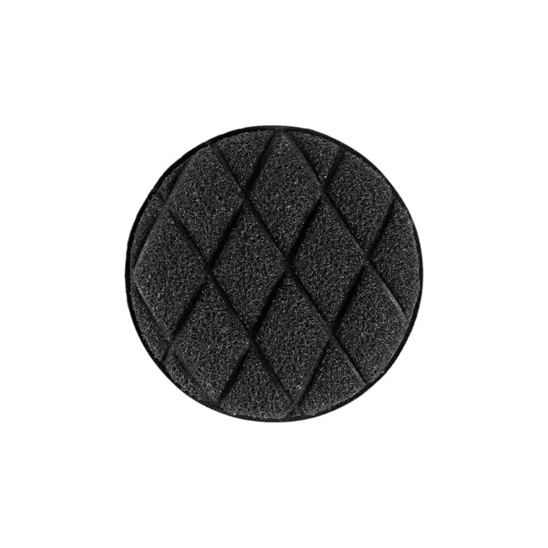 Jetz Scrubz Fashionable Scratch-Free Round Kitchen Scrubber Sponge (1-Pack, Purple)