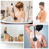 VIVEBEI Curved Long Handled Shower Body Brush, 52cm Back Exfoliating