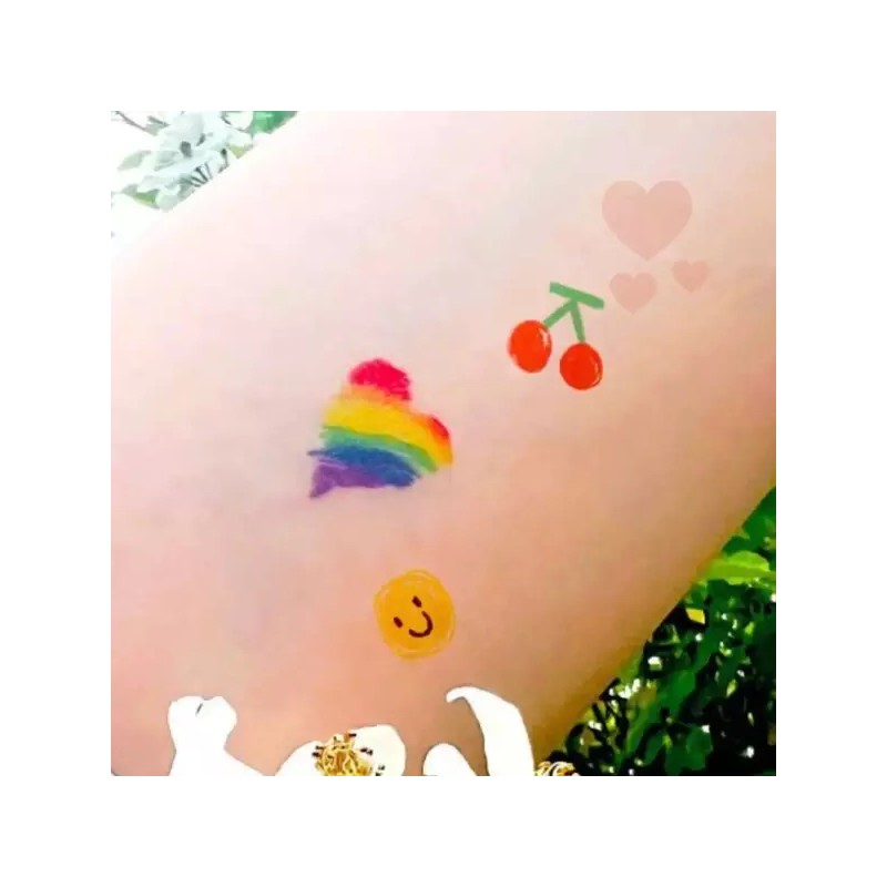 피부에 안전한 유아타투 문신스티커 Safe Tattoo Sticker for Children's Skin