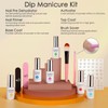 Lavender Violets 94 PCS Dip Powder Nail Kit Starter, 30