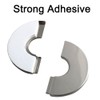 4 Pack Stainless Steel Pipe Covers, Wall Split Flanges Pipe