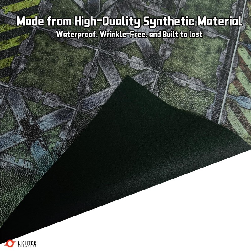 Lighter Creative 606mm x 703mm Gridded Battle Mat War-Gaming Mat