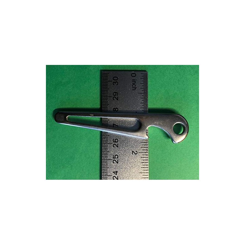 US STAINLESS Stainless Steel 316 Shackle Key with Bottle Opener