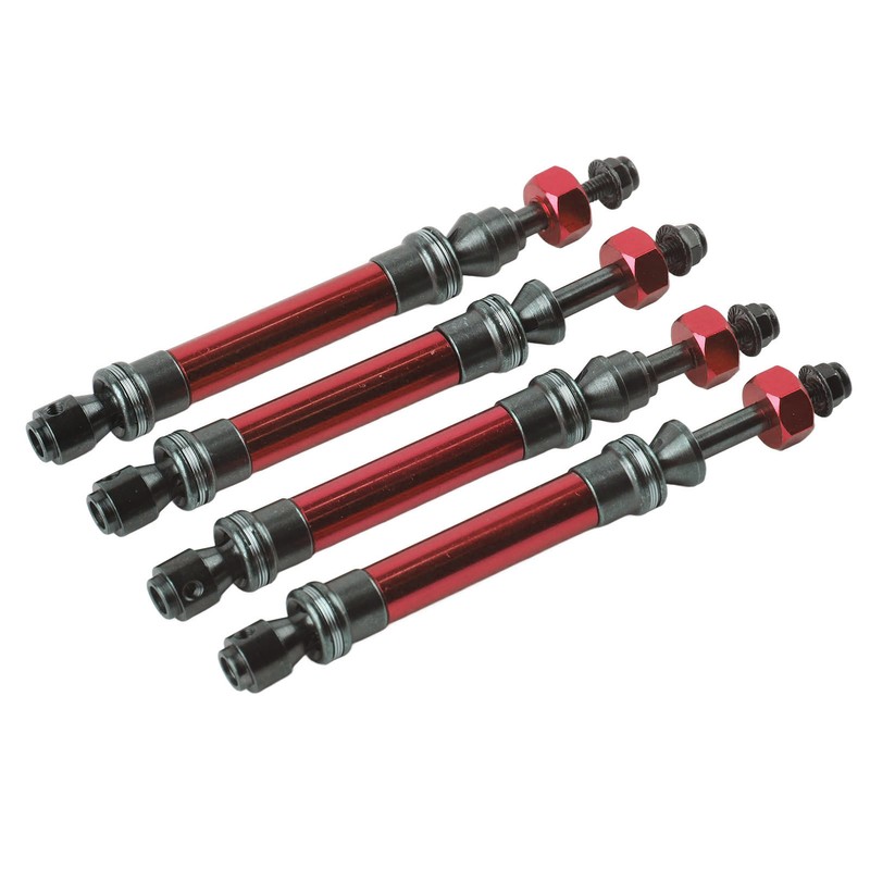 4Pcs CVD Front Rear Drive Shaft Metal Transmission Axle for