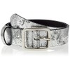 Mgm Women's Soft Glam Belt, Silver (titan 1), 40 (Manufacturer