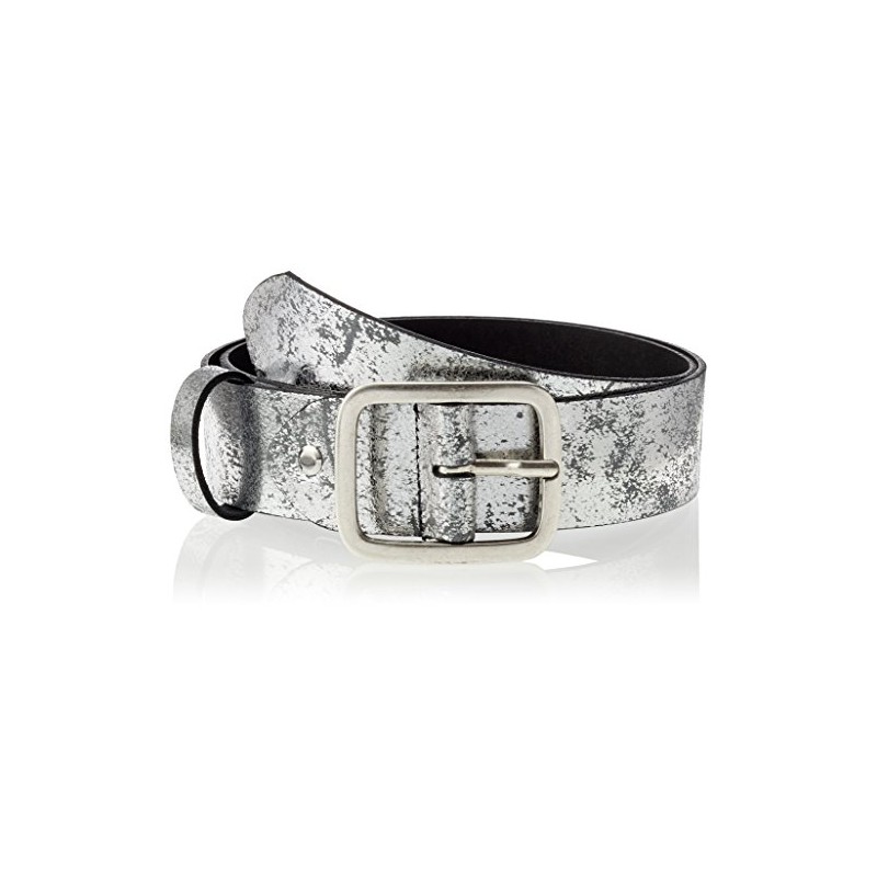 Mgm Women's Soft Glam Belt, Silver (titan 1), 40 (Manufacturer