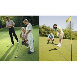 YeahiBaby Golf Training Balls Practice Balls 24 Pieces (White)