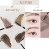 CLIO KillBrow Slim Ash Browcara Set 15g*2ea, Color:01 Ash Pink