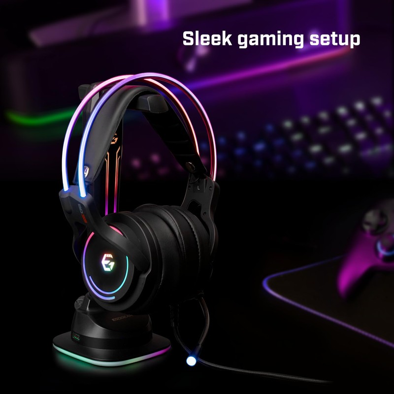 EGOGEAR Supports Universal Skin de Gamme RGB Pour Casques de