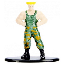 Guile SF4 Street Fighter Nano Metalfig 1.5"